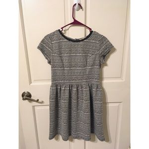 Black and White Pattern Dress